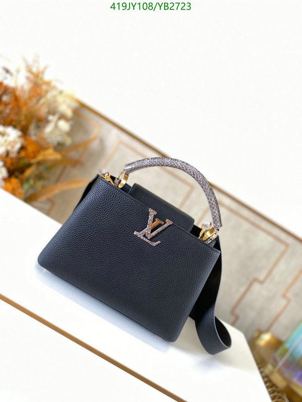 LV Bags-(Mirror)-Handbag-,Code: YB2723,$: 419USD