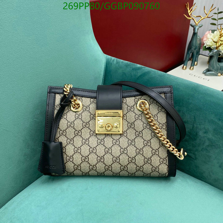 Gucci Bag-(Mirror)-Padlock,Code: GGBP090760,$:269USD