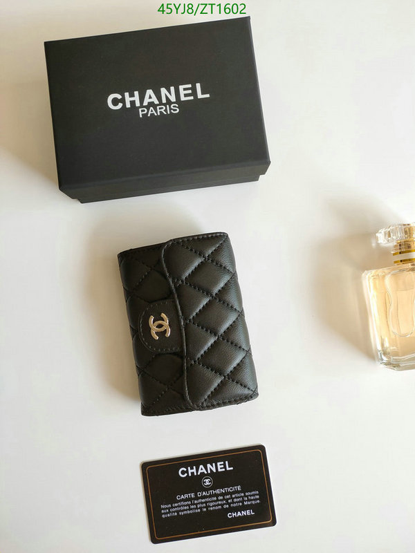 Chanel Bags ( 4A )-Wallet-,Code: ZT1602,$: 45USD