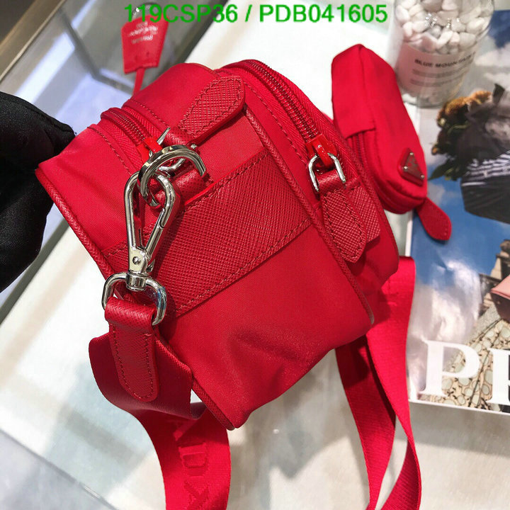 Prada Bag-(Mirror)-Diagonal-,Code: PDB041605,$: 119USD