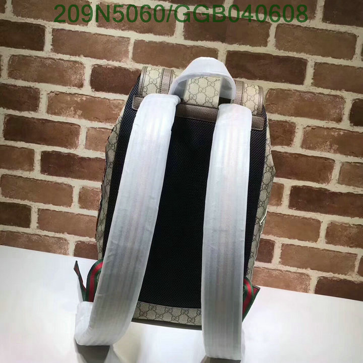 Gucci Bag-(Mirror)-Backpack-,Code:GGB040608,$:209USD