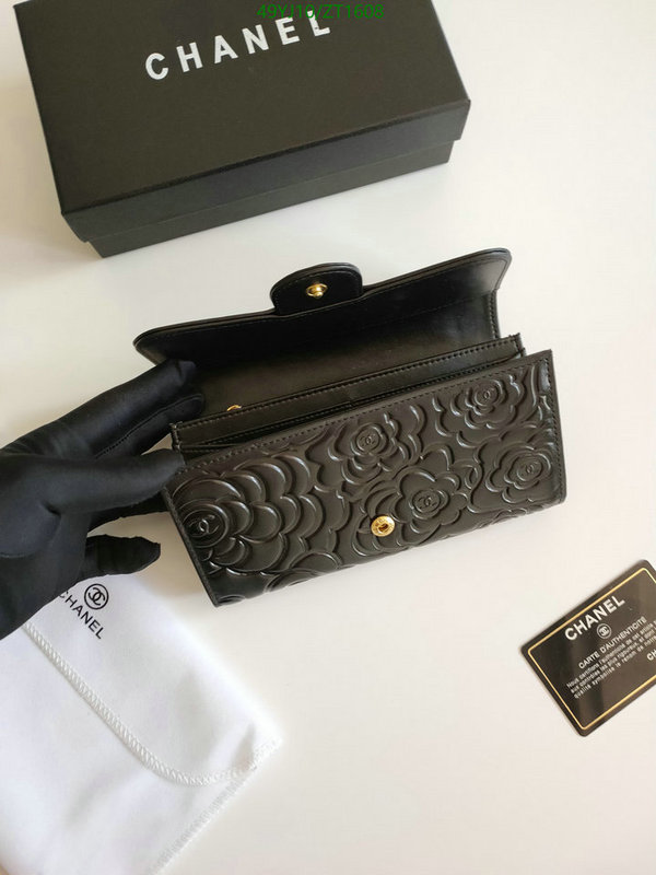 Chanel Bags ( 4A )-Wallet-,Code: ZT1608,$: 49USD