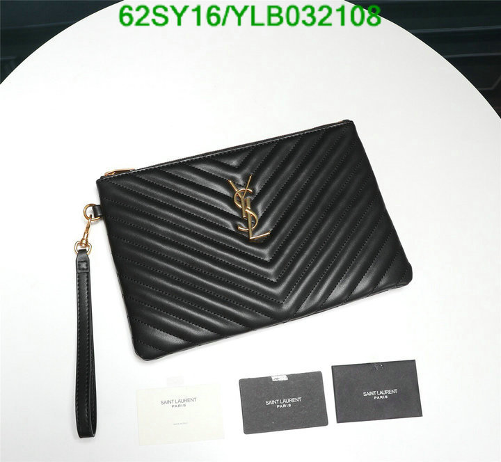 YSL Bag-(4A)-Clutch-,Code: YLB032108,$: 62USD