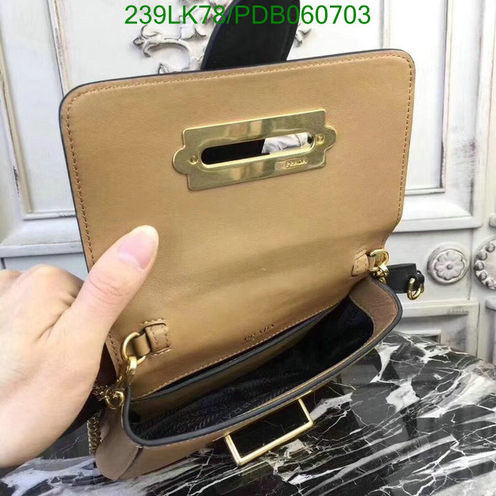 Prada Bag-(Mirror)-Diagonal-,Code: PDB060703,$: 239USD