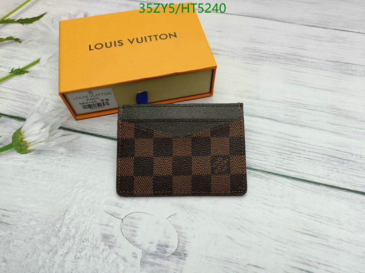 LV Bags-(4A)-Wallet-,Code: HT5240,$: 35USD