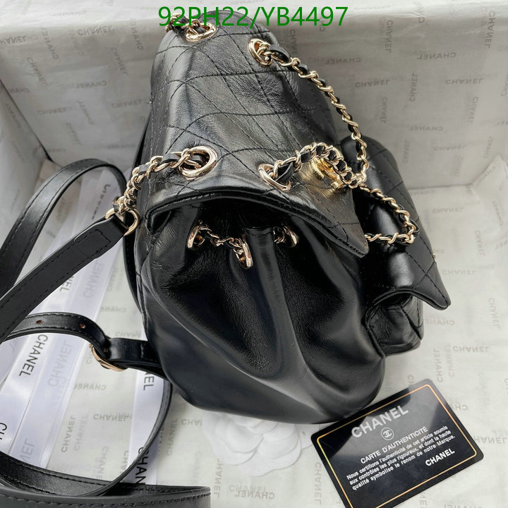 Chanel Bags ( 4A )-Backpack-,Code: YB4497,$: 92USD