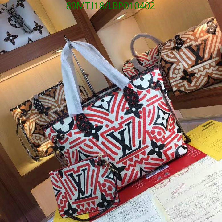 LV Bags-(4A)-Neverfull-,Code: LBP010402,$: 89USD