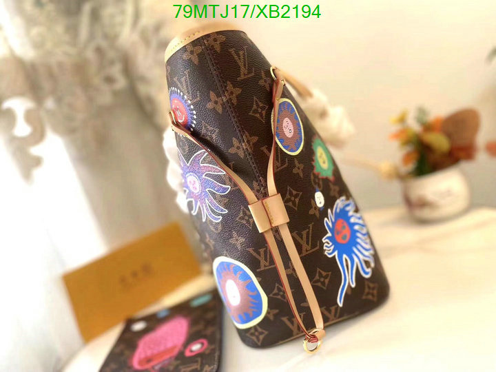LV Bags-(4A)-Neverfull-,Code: XB2194,$: 79USD