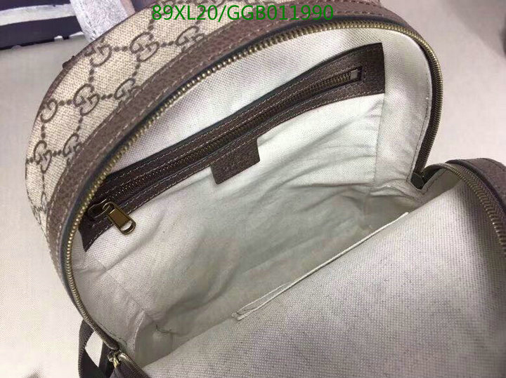 Gucci Bag-(4A)-Backpack-,Code: GGB011990,$:89USD