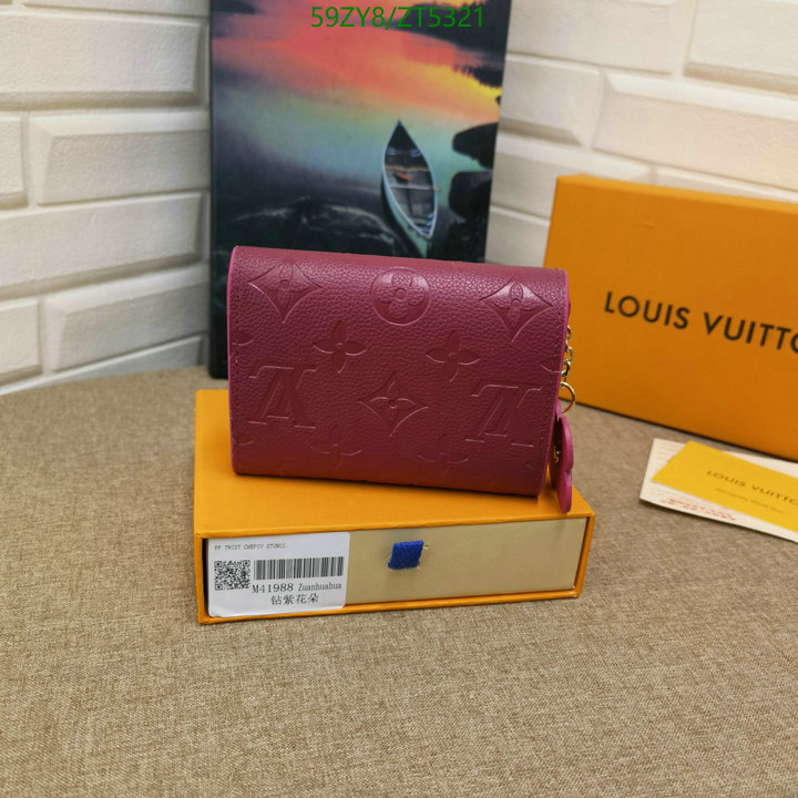 LV Bags-(4A)-Wallet-,Code: ZT5321,$: 59USD