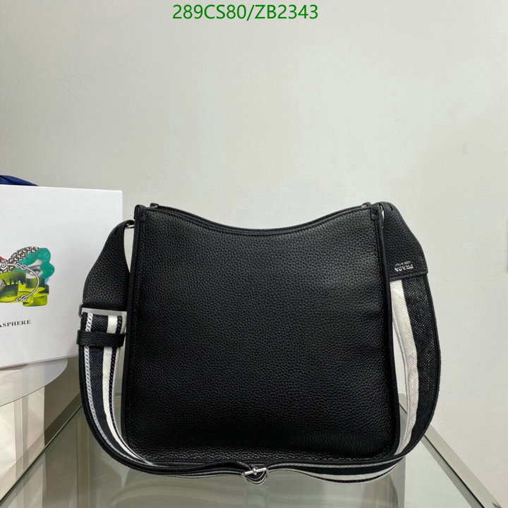 Prada Bag-(Mirror)-Diagonal-,Code: ZB2343,$: 289USD