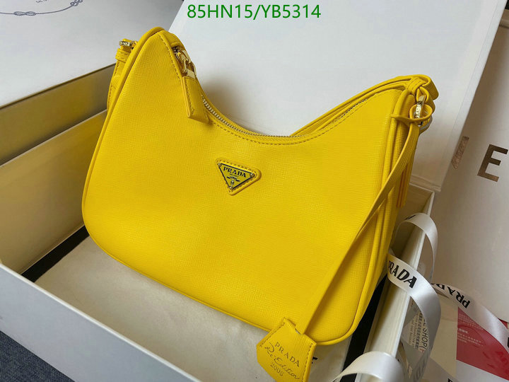 Prada Bag-(4A)-Re-Edition 2000,Code: YB5314,$: 85USD