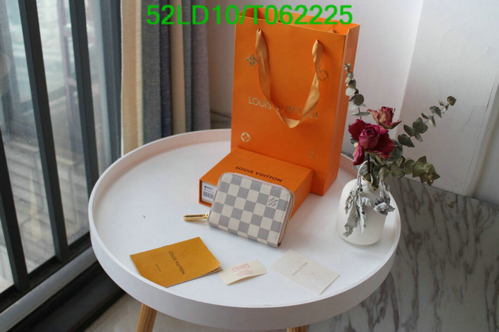 LV Bags-(Mirror)-Wallet-,Code: T062225,$: 52USD