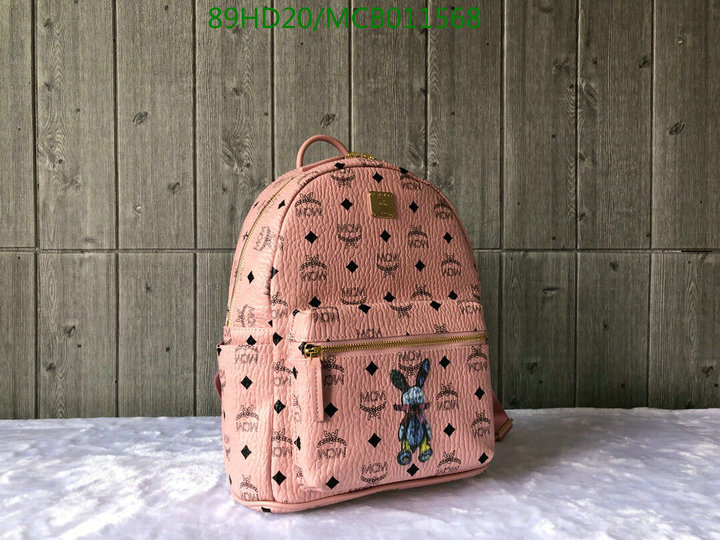 MCM Bag-(Mirror)-Backpack-,Code: MCB011568,$:89USD