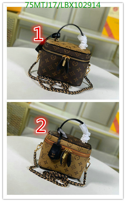 LV Bags-(4A)-Vanity Bag-,Code: LBX102914,$: 75USD