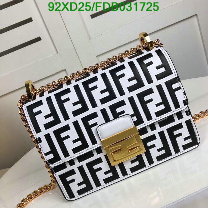 Fendi Bag-(4A)-Diagonal-,Code: FDB031725,$: 92USD