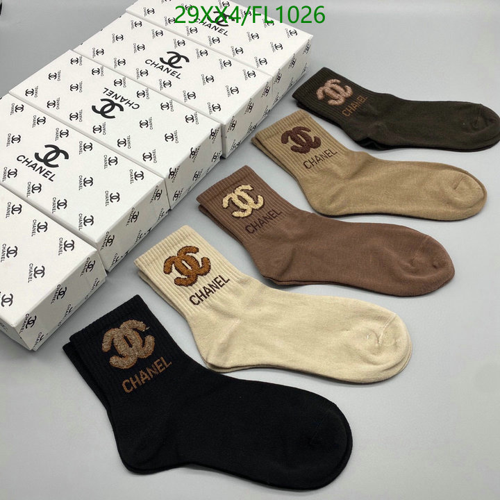 Sock-Chanel,Code: FL1025,$: 29USD