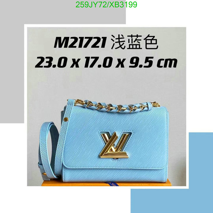 LV Bags-(Mirror)-Pochette MTis-Twist-,Code: XB3199,$: 259USD