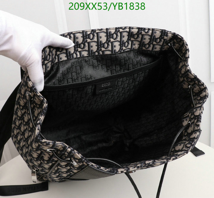 Dior Bags -(Mirror)-Backpack-,Code: YB1838,$: 209USD