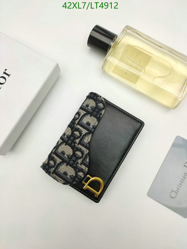 Dior Bags-(4A)-Wallet,Code: LT4912,$: 42USD