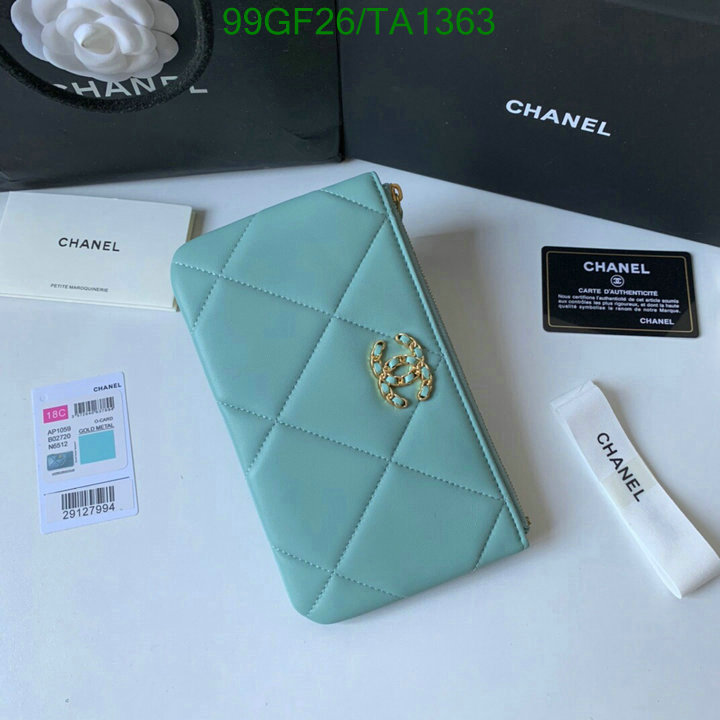 Chanel Bags -(Mirror)-Wallet-,Code: TA1363,$: 99USD