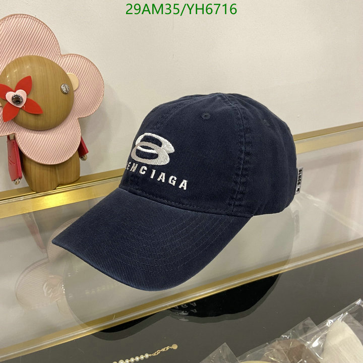 Cap -(Hat)-Balenciaga, Code: YH6716,$: 29USD