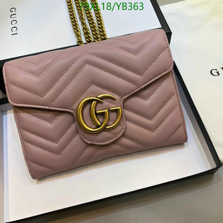 Gucci Bag-(4A)-Marmont,Code: YB363,$: 79USD