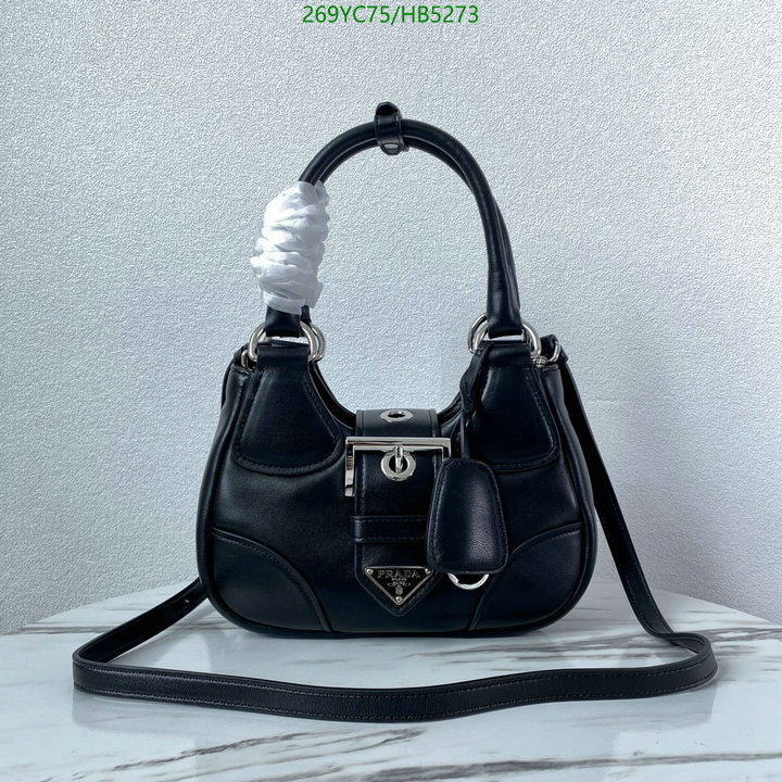 Prada Bag-(Mirror)-Diagonal-,Code: HB5273,$: 269USD
