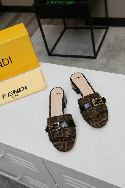 Women Shoes-Fendi, Code: ZS669,$: 89USD