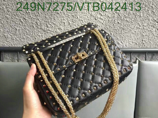 Valentino Bag-(Mirror)-Rockstud Spike,Code: VTB042413,$:249USD