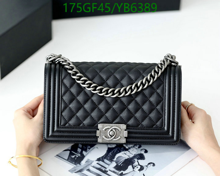 Chanel Bags -(Mirror)-Le Boy,Code: YB6389,$: 175USD