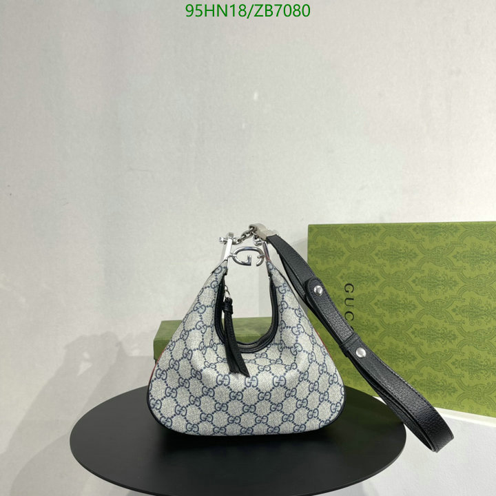 Gucci Bag-(4A)-Diagonal-,Code: ZB7080,$: 95USD