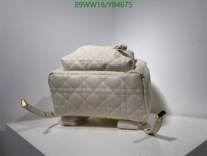 Dior Bags-(4A)-Backpack,Code: YB4675,$: 89USD