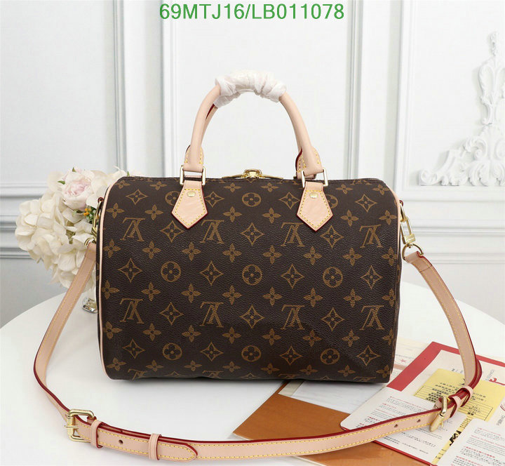 LV Bags-(4A)-Speedy-,Code: LB011078,$:69USD