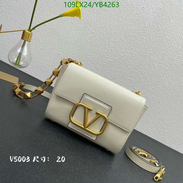 Valentino Bag-(4A)-LOC-V Logo ,Code: YB4263,$: 109USD