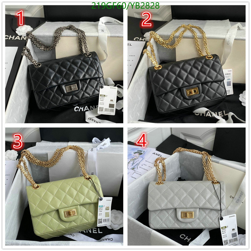 Chanel Bags -(Mirror)-Diagonal-,Code: YB2828,$: 219USD