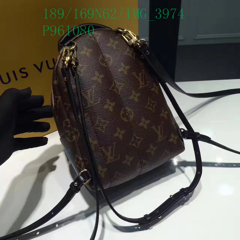 LV Bags-(Mirror)-Backpack-,Code：LB113076,$: 189USD