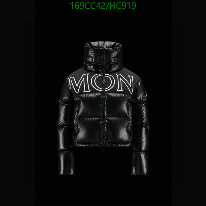 Down jacket Women-Moncler, Code: HC919,$: 169USD