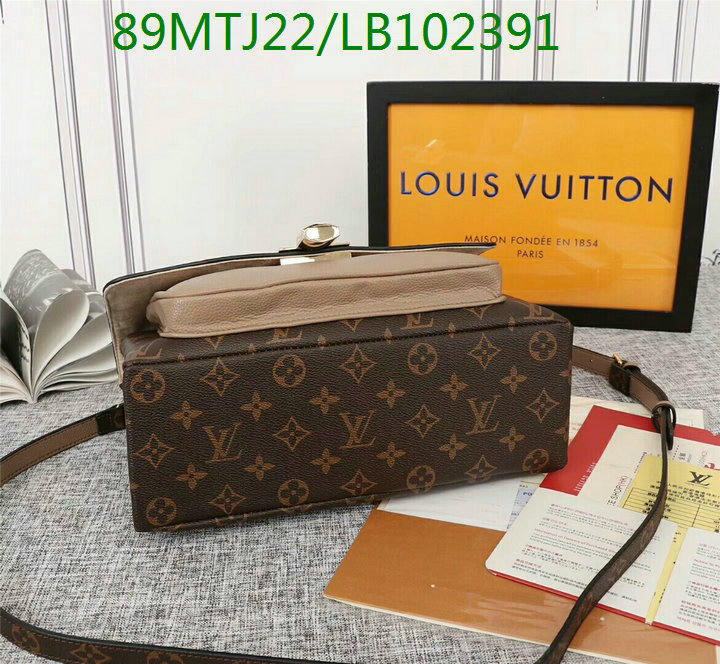 LV Bags-(4A)-Handbag Collection-,Code: LB102391,$:89USD