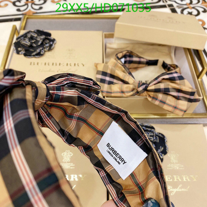 Headband-Burberry, Code: HD071035,$: 29USD