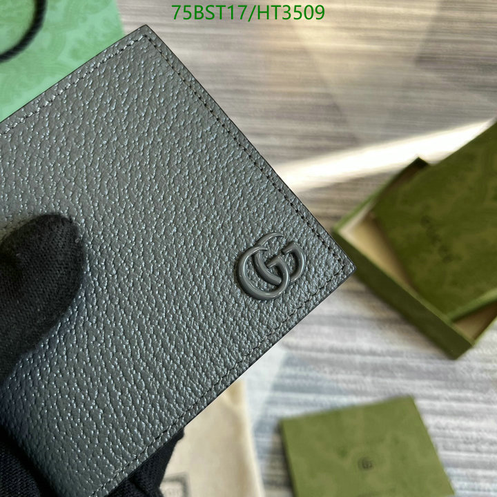 Gucci Bag-(Mirror)-Wallet-,Code: HT3509,$: 75USD