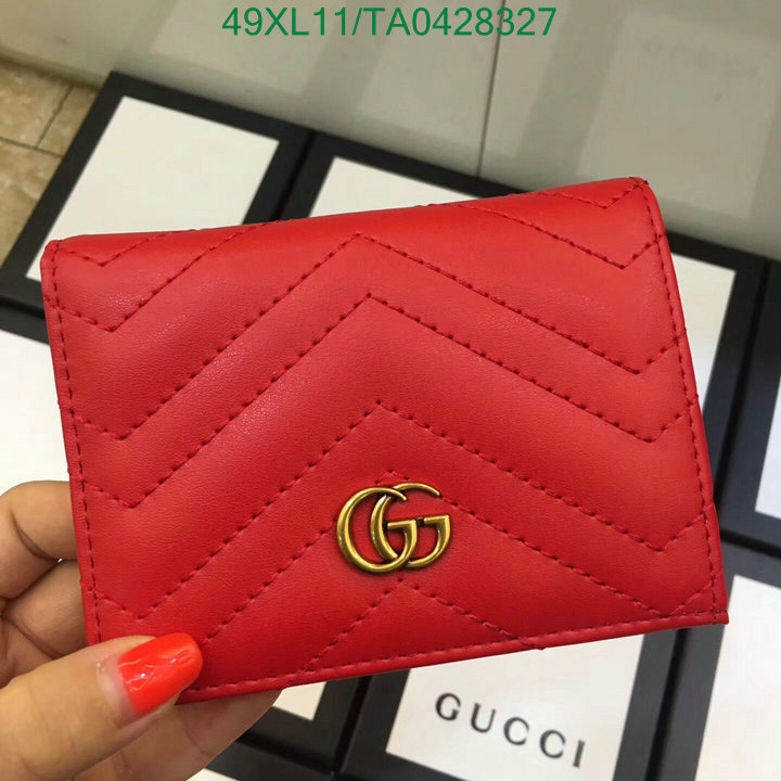 Gucci Bag-(4A)-Wallet-,Code:TA0428325,$: 49USD