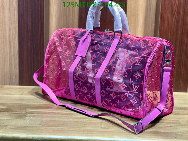 LV Bags-(4A)-Keepall BandouliRe 45-50-,Code: KB4286,$: 125USD