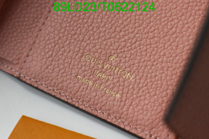 LV Bags-(Mirror)-Wallet-,Code: T0622124,$: 89USD