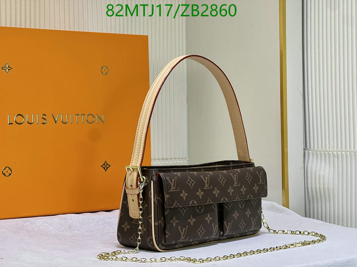 LV Bags-(4A)-Handbag Collection-,Code: ZB2860,$: 82USD