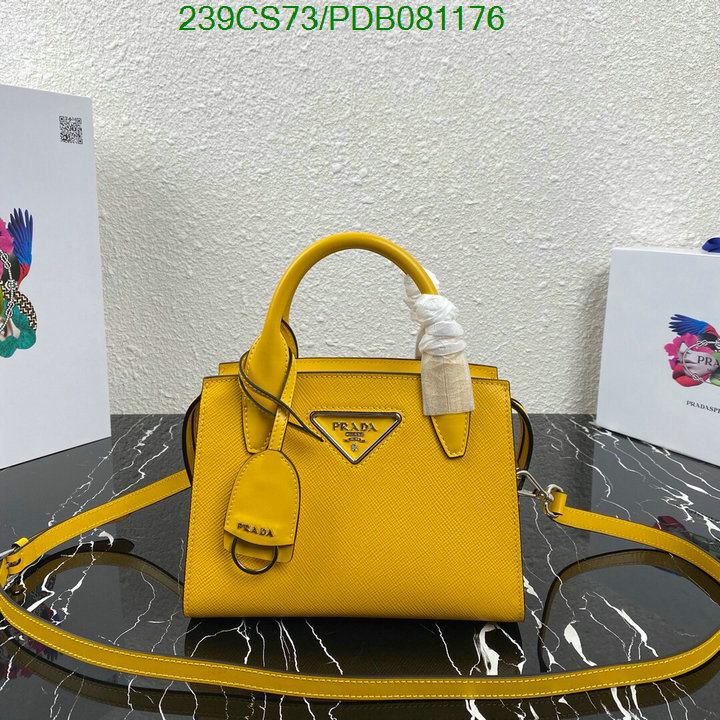 Prada Bag-(Mirror)-Handbag-,Code:PDB081176,$:239USD