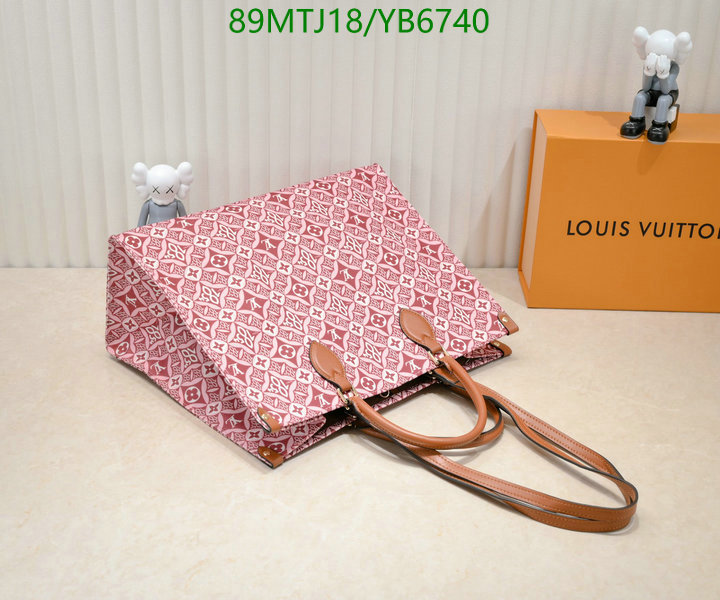 LV Bags-(4A)-Handbag Collection-,Code: YB6740,$: 89USD