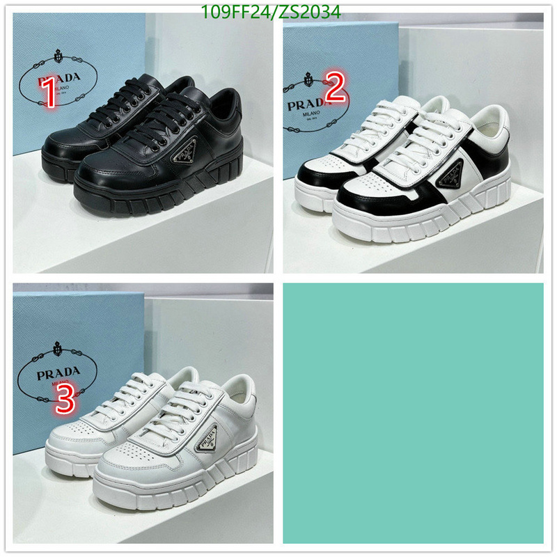 Women Shoes-Prada, Code: ZS2034,$: 109USD