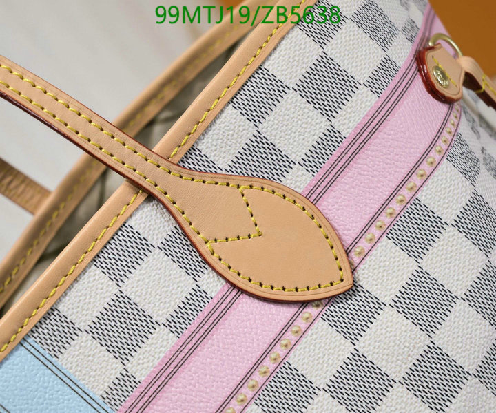 LV Bags-(4A)-Neverfull-,Code: ZB5638,$: 99USD