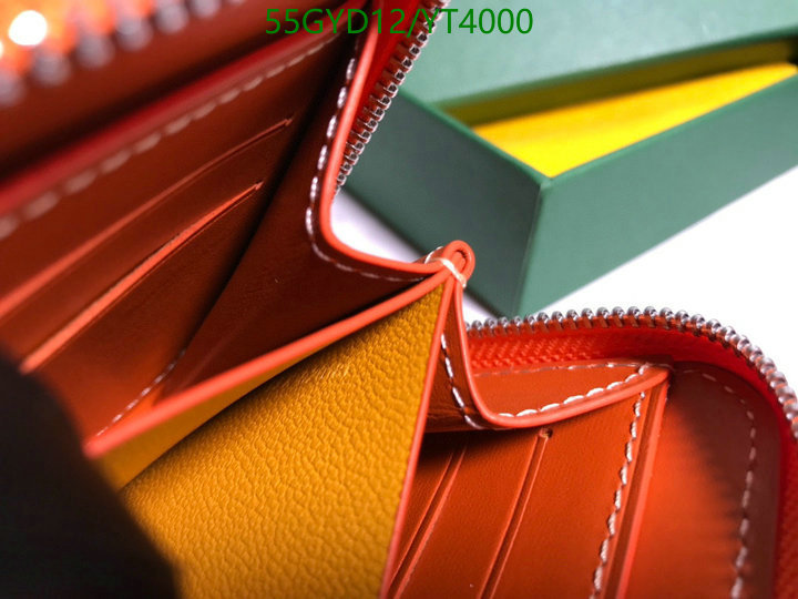 Goyard Bag-(4A)-Wallet-,Code: YT4000,$: 55USD